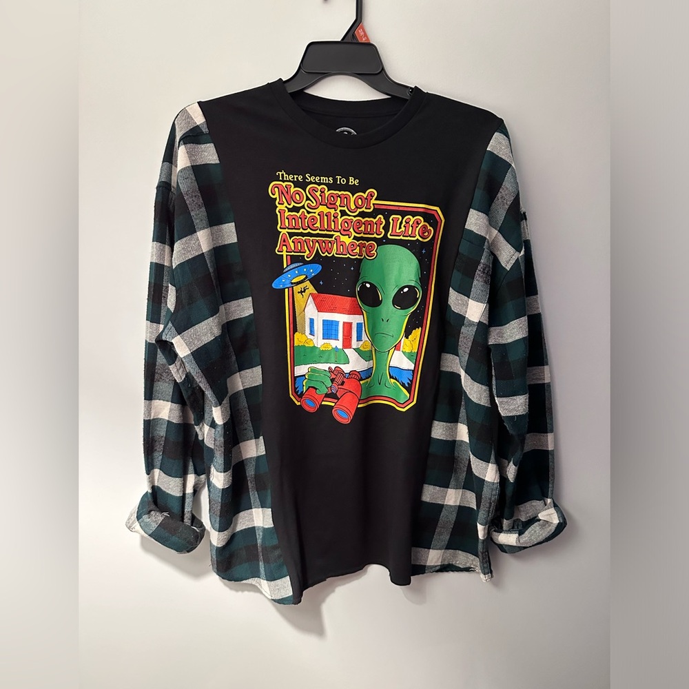 Reworked alien shirt